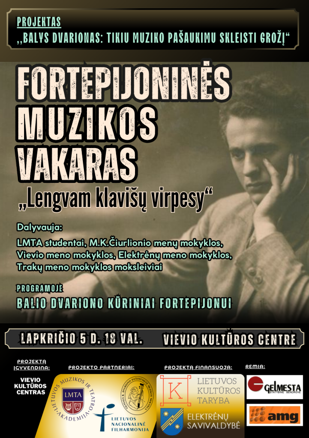 Fortepijoninės muzikos vakaras